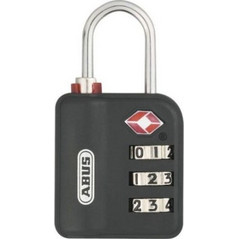 Abus Λουκέτο Αποσκευών TSA με Συνδυασμό 30mm Μαύρο - 147TSA/30