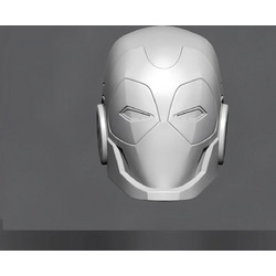 Φιγούρα Cosplay Deadpool Fighting Helmet 3D εκτυπωμένη