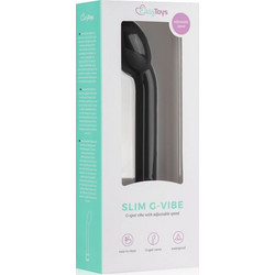 EasyToys Slim G-Vibe Δονητής G-Spot 21cm Μαύρος