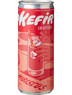 Water Kefir Hibiscus - Kefir Eau Vertueuse - 250ml