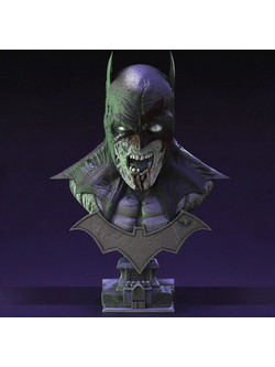 Φιγούρα Batman Zombie Bust 3D εκτυπωμένη