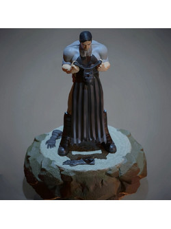Φιγούρα Batman with his cloak 3D εκτυπωμένη
