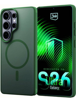3mk Smoke MagCase Green (Samsung Galaxy S26 Ultra)