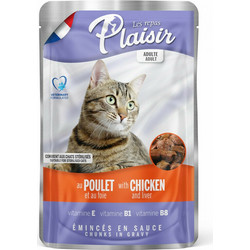 Plaisir Adult Κοτόπουλο & Συκώτι 100gr