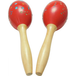 DIMAVERY MARACAS INDA WOOD 2X D-MARACASI