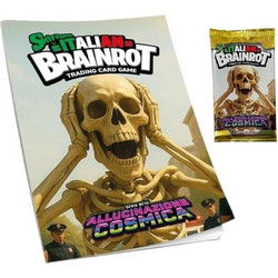 Άλμπουμ Συλλογής για Κάρτες Italian Brainrot - Trading card Game & 1 φακελάκι με 7 κάρτες oem