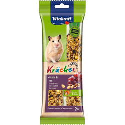 Vitakraft Kracker Hamster with Grape & Nuts 2τμχ 112gr
