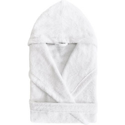 Μπουρνούζι Unisex Sorema New Plus Hooded (Με κουκούλα) - Λευκό