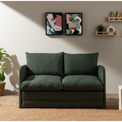 Papatya Saga Διθέσιος Καναπές Κρεβάτι Πράσινος 120x49x46cm