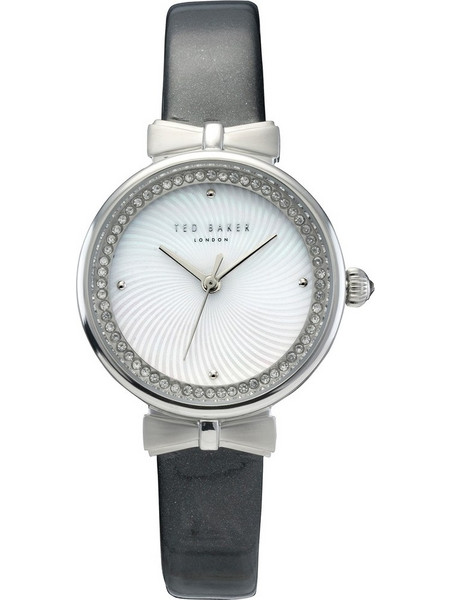 Ted Baker Γυναικείο Ρολόι με Μαύρο Δερμάτινο Λουράκι TE50861002