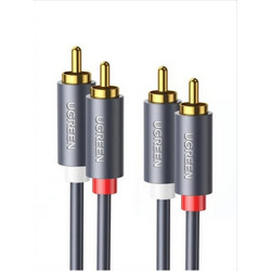 Καλώδιο ήχου RCA UGREEN AV104, 3 μέτρα, μαύρο
