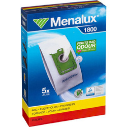 Menalux 1800 Σακούλες Σκούπας 5τμχ Συμβατές με Σκούπα AEG / Electrolux / Zanussi