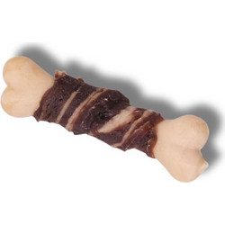Vadigran Butcher BBQ Marbled Beef Calcium Bone Λιχουδιές Σκύλου με Βοδινό +amp Ασβέστιο 6.5cm Χύμα