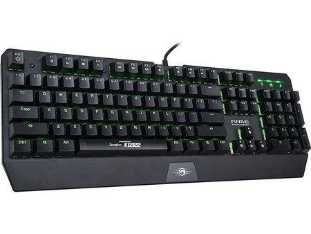 Marvo KG922 Gaming Πληκτρολόγιο RGB Black