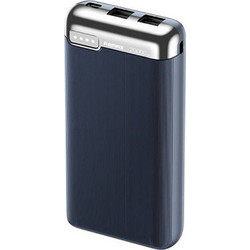 Remax RPP-626 Power Bank 20000mAh με 2 Θύρες USB-A & Θύρα USB-C Blue