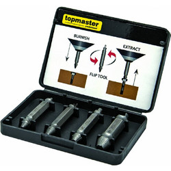 TOP MASTER Σετ αφαίρεσης βίδας 4pcs 339701