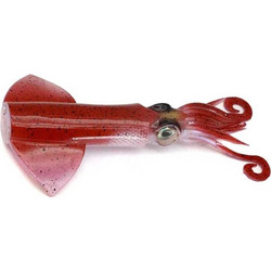 JLC Xipi Evo Bodies Τεχνητό Δόλωμα Σιλικόνη Φωσφοριζέ 14cm Red Glow