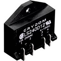 RELAY SOLID STATE PCB 12A 4-10VDC LS240D12 CRYDOM