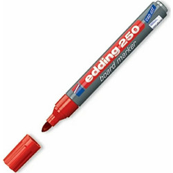 Edding 250 Μαρκαδόρος Πίνακα Red 3mm 4-250002