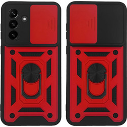 Sonique Ring Armor CamPro Θήκη Red (Samsung Galaxy A37 5G)