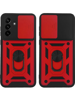 Sonique Ring Armor CamPro Θήκη Red (Samsung Galaxy A37 5G)
