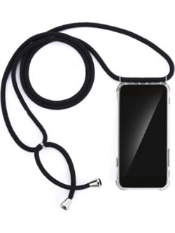 Θήκη GREEN ON με Κολιέ Στήριξης TPU Σιλικόνης για iPhone 15 Pro Max - Διάφανη