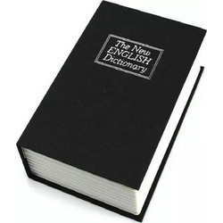 Βιβλίο Χρηματοκιβώτιο KBS-802 The New English Dictionary με Κλειδαριά Μαύρο