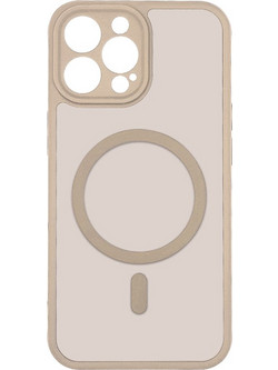 Sonique MagMatte Lens Back Cover Beige (iPhone 13 Pro Max)