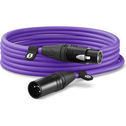 Rode Cable XLR male - XLR female Μωβ 6m O698813010172 XLR6M-PU