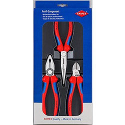 Knipex Σετ Πένσες Πλάγιες Μήκους 370mm 3τμχ 00 20 11
