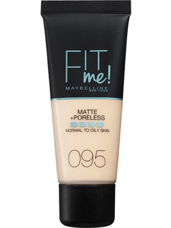 Maybelline Fit Me Matte & Poreless 334 Warm Tan Liquid Foundation 30ml
