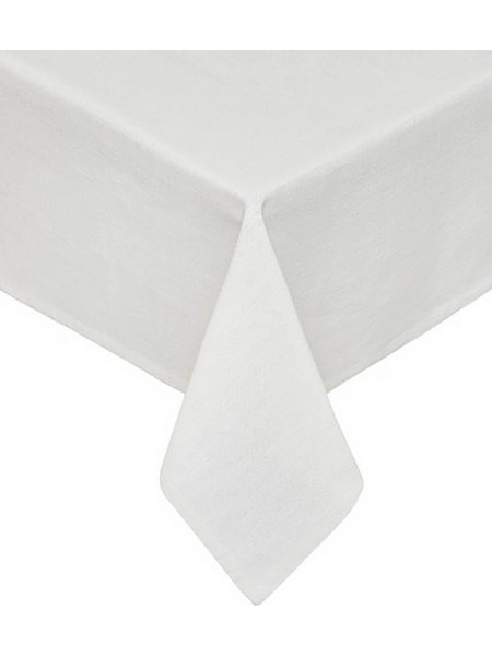 Coincasa βαμβακερό τραπεζομάντηλο μονόχρωμο 140 x 140 cm - 007475477 Λευκό