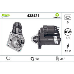 VALEO 438421 - VALEO ΜΙΖΑ