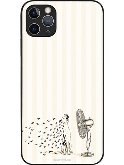 Sonique Stripe Stories Series Θήκη με Σχέδιο «Cool Dog» (iPhone 11 Pro Max)