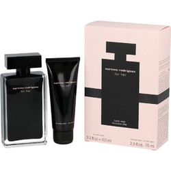 Narciso Rodriguez For Her Eau de Toilette 100ml + Body Lotion 75ml