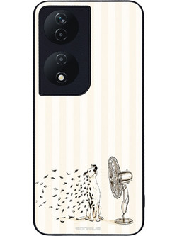Sonique Stripe Stories Series Θήκη (Honor 90 Smart 5G / Honor X7b) με Σχέδιο «Cool Dog»