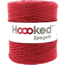 HOOOKED Νήματα και αξεσουάρ πλεξίματος Zpagetti Cotton Yarn-RED PASS - RED