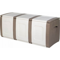 Homeplast Μπαούλο Αποθήκευσης Bold 300 Λίτρων 5200310902352 Μπεζ-Ζαχαρί (57Χ138Χ54)