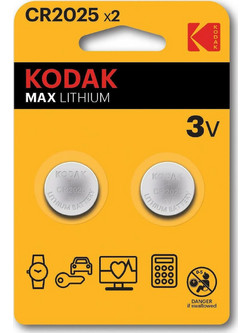 Kodak Max Lithium CR2025 2τμχ