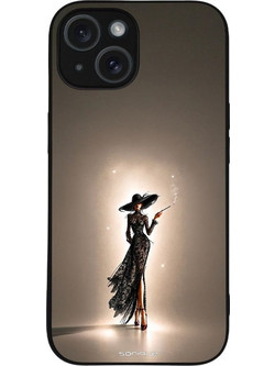 Sonique Diva Series Back Cover Femme Fatale (iPhone 15)