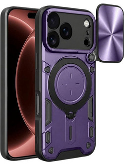 Techsuit CamGuard Pro Θήκη για iPhone 18 Pro Max / 17 Pro Max Purple