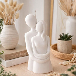 Κερί 648CRS1196 6x12cm White Aberto Design Κερί Σόγιας