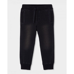 BOBOLI Fleece denim trousers for boy -BCI - 690038 - ΑΓΟΡΙ - BLACK