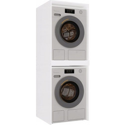 Topeshop Ντουλάπι Μπάνιου Pola Twin White M-MP-P-POL-TWIN-BIA