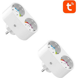 Gosund SP211 Διπλή Έξυπνη Πρίζα WiFi, 2 Τεμάχια 3500W, Tuya