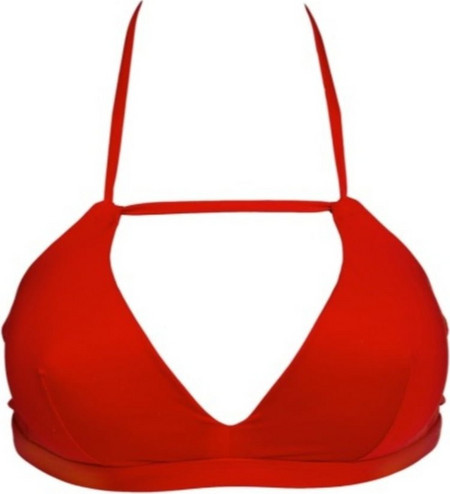 Γυναικείο Μαγιό BLUEPOINT Bikini Top Cup D - Κόκκινο