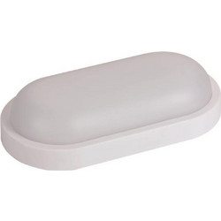 Eurolamp 145-20025 Επιτοίχια Εξωτερική Πλαφονιέρα LED IP54 18W με Θερμό Λευκό Φως 26x13.5x58εκ