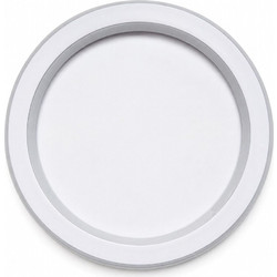 VenCore Noctis White 6093-20014 - Μοντέρνο Επιτοίχιο Φωτιστικό Απλίκα LED 12W Λευκό Αλουμίνιο με Ρυθμιζόμενο CCT Λευκό - Ημέρας - Θερμό - Χειρισμός CCT μέσω Διακόπτη On-Off - Φ21 x Υ5cm