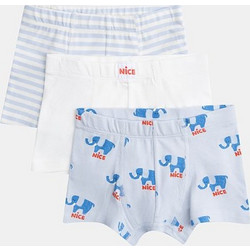 Παιδικό Σετ Εσωρούχων για Αγόρια Elephant Boxers ΜΠΛΕ