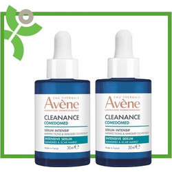 Avene 2x Avene Cleanance Comedomed Intensive Serum-Εντατικός Ορός για Ατέλειες και Σημάδια, 2x30ml (2x 3282770401448)